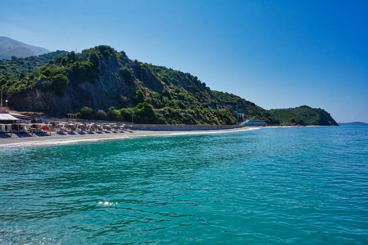 Albanian Riviera coastline